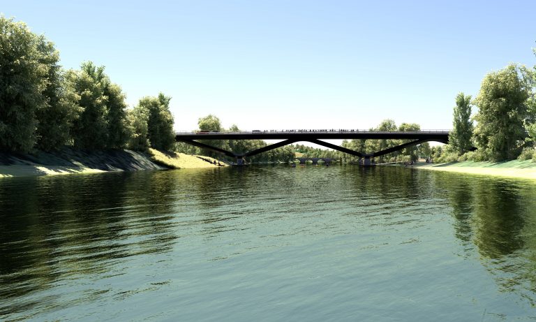 Competition for a Bridge over River Arno